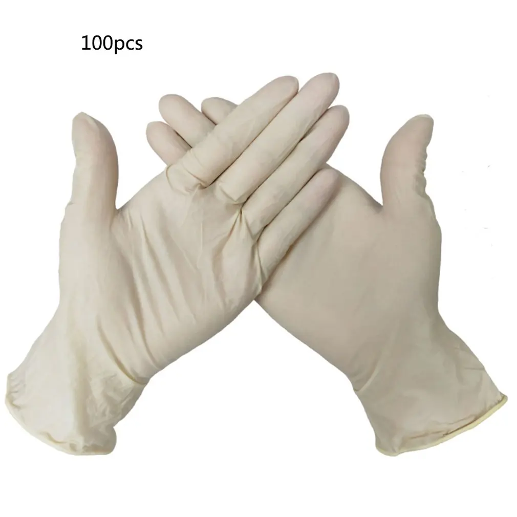 

9 Inch Class A Powder Free Latex Gloves 100 Pack S/M
