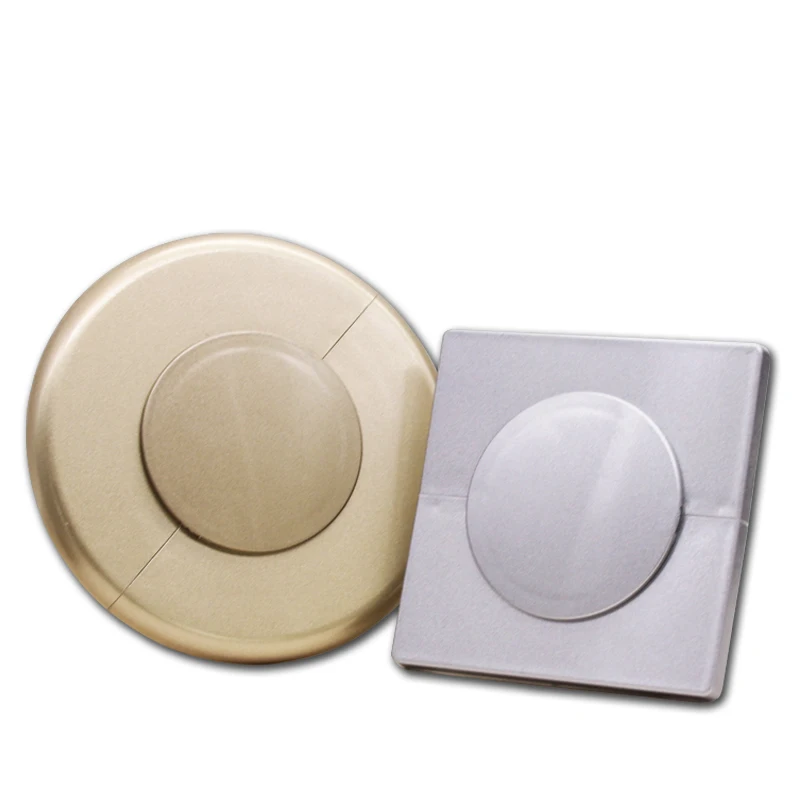 Plastic pipe Dust plugs wall Reserved hole cover Snap-on Panel Decor cap for Air-conditioning Cable Wire Outlet Port protector