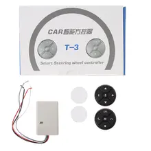 New Universal Car Steering Wheel DVD GPS Wireless Smart Button Key Remote Control Drop Shipping Support universal car steering wheel dvd gps wireless smart button key remote control