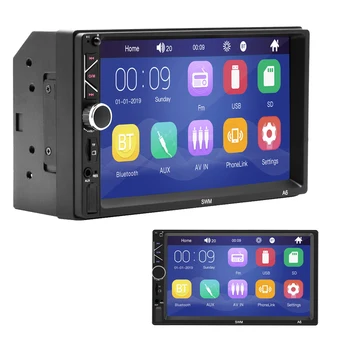 

A6 new 7-inch high-definition Bluetooth MP5 player card U disk mobile phone interconnect MP3 radio integrated host