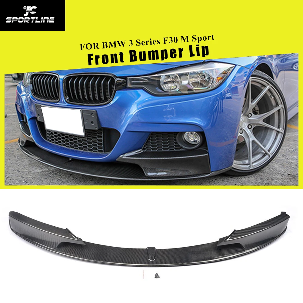 Carbon Fiber Racing Front Splitters Lip For Bmw 3 Series F30 M Sport 13 17 Auto Parts And Vehicles Car Truck Body Kits Kancelariatobor Com