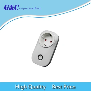 

For Sonoff S20 Smart WiFi Socket EU Plug Wireless Remote Outlet Wifi Switch Works With Alexa Home Assistant diy electronics