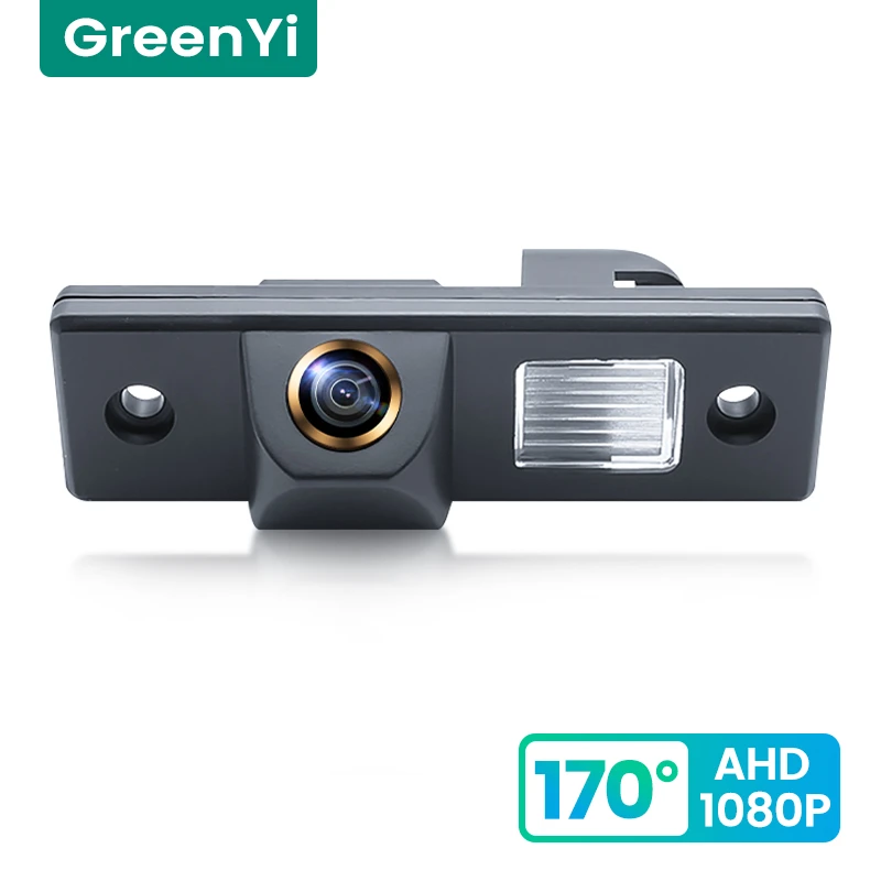 car camera GreenYi 170° HD 1080P Car Rear View Camera for CHEVROLET EPICA LOVA AVEO CAPTIVA CRUZE LACETTI MATIZ Night Vision Reverse AHD wireless backup camera for car