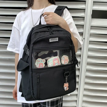 

Enopella Fashion Women Waterproof Backpack Ladies Backpack Female Bookbag for girls School Bag for Teenagers Mochila