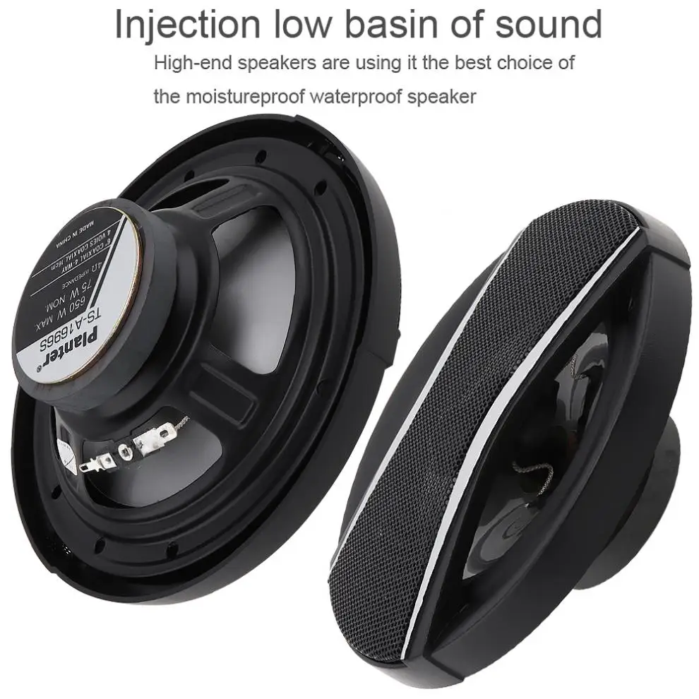 TS A1696S 2 шт. 6 дюймов 650 Вт автомобильный HiFi коаксиальный динамик дверь автомобиля