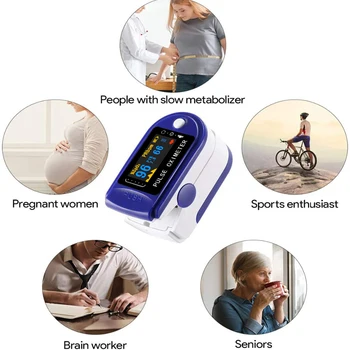 

The OLED screen large digital display is necessary for the elderly to monitor the healthy oximeter pulse oximeter fingertip