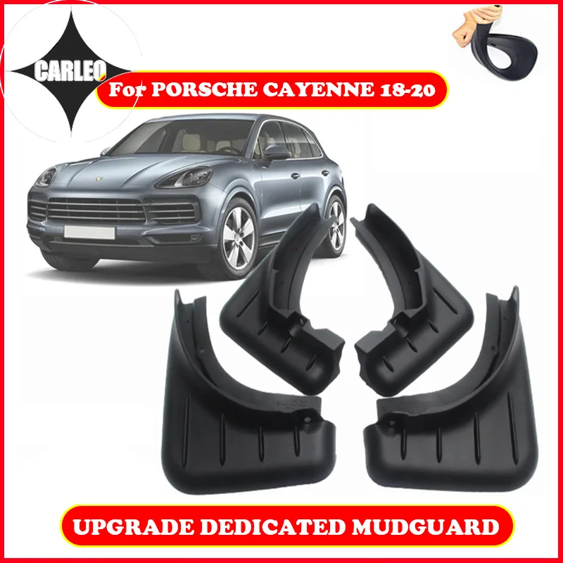 

Mudguard for Porsche Macan Cayenne 2006-2020 PVC Front&Rear Fender Protector Car Mud Flaps Splash Mudflaps Upgrade Version