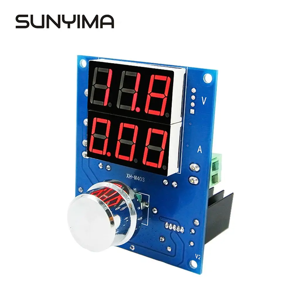 SUNYIMA cyfrowy moduł regulatora napięcia i prądu wysokiej mocy 8A konwerter dc 12V 24V SUNYIMA cyfrowy moduł regulatora napięcia i prądu wysokiej mocy 8A konwerter dc 12V 24V