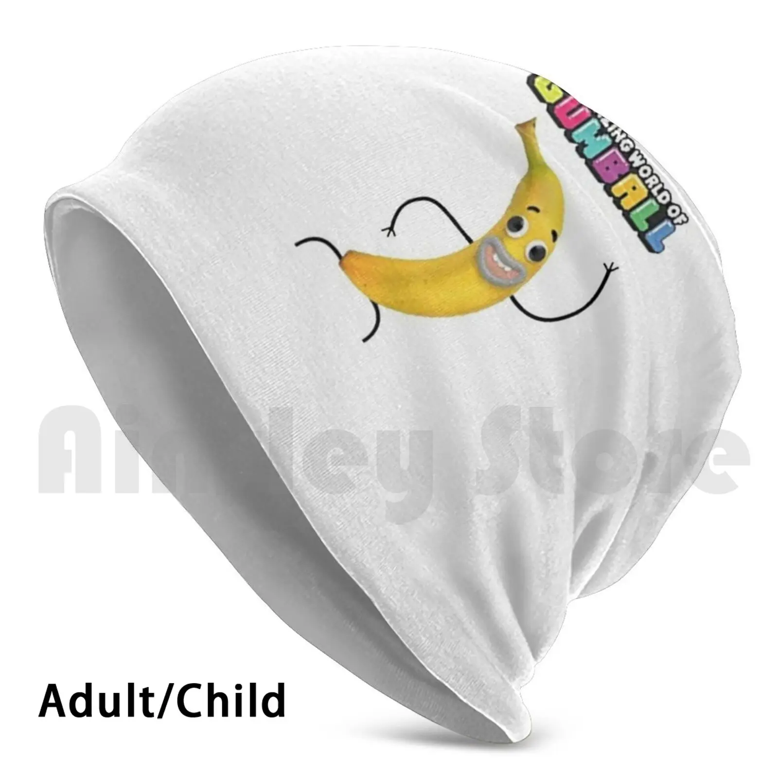 Joe Banana Hello Berretti Cappello Lavorato A Maglia Hip Hop Hi Hello Banana Crazy Cartoon Funny Cool Happy Wimp Gumball Amazing