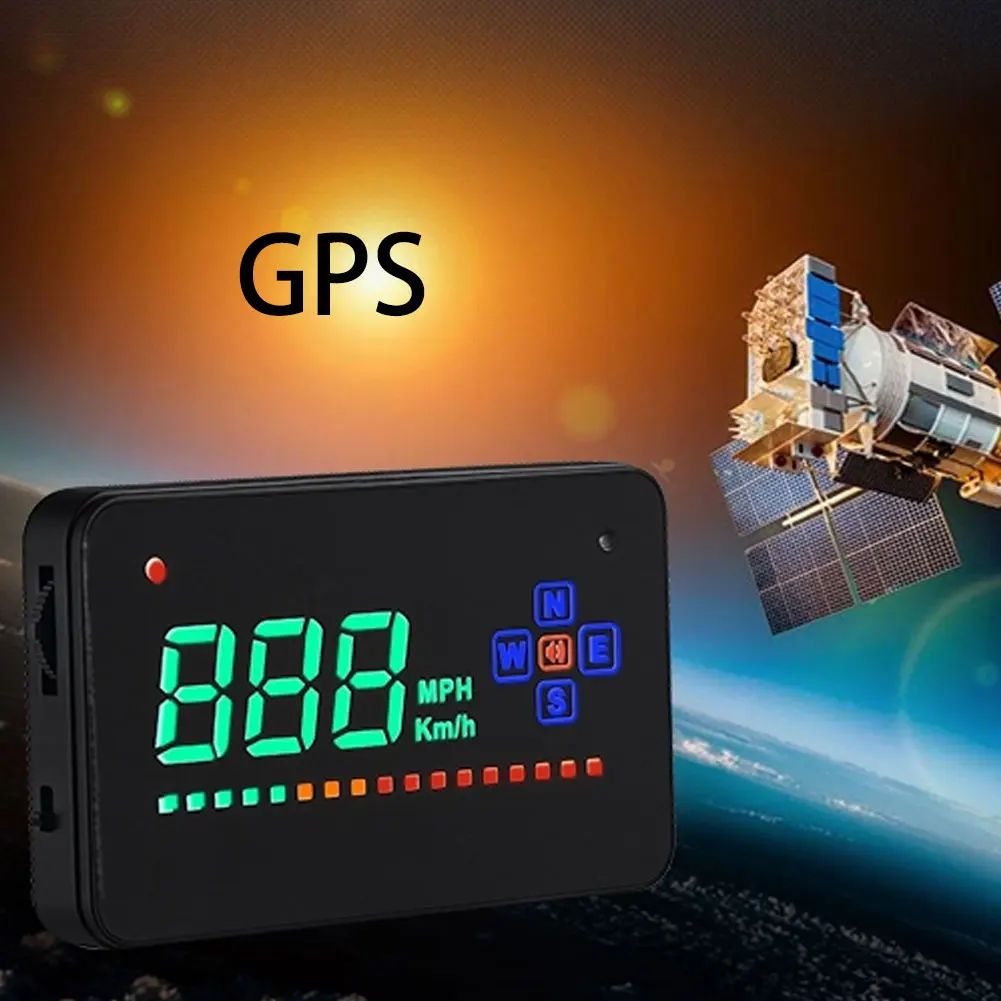 Модуль HUD Дисплей портативный дисплей HUD Предупреждение 3,5 дюймов ABS Премиум