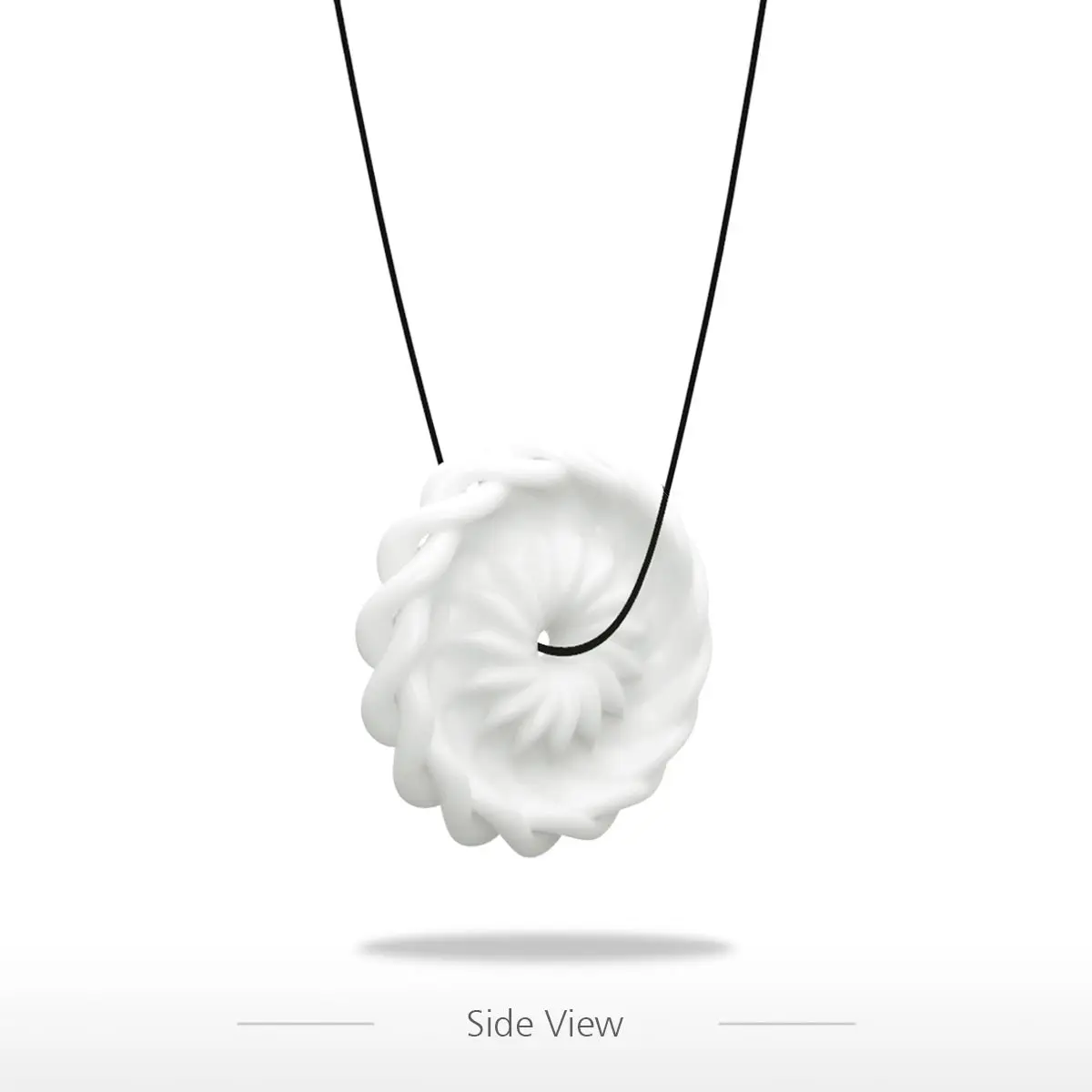 Snowflake Pendant 3 Tomfeel 3D Printed Jewelry Original Design Unique Model