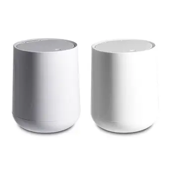

Desktop Trash Can Garbage Classification Rubbish Bin Dustbin Press Table Waste