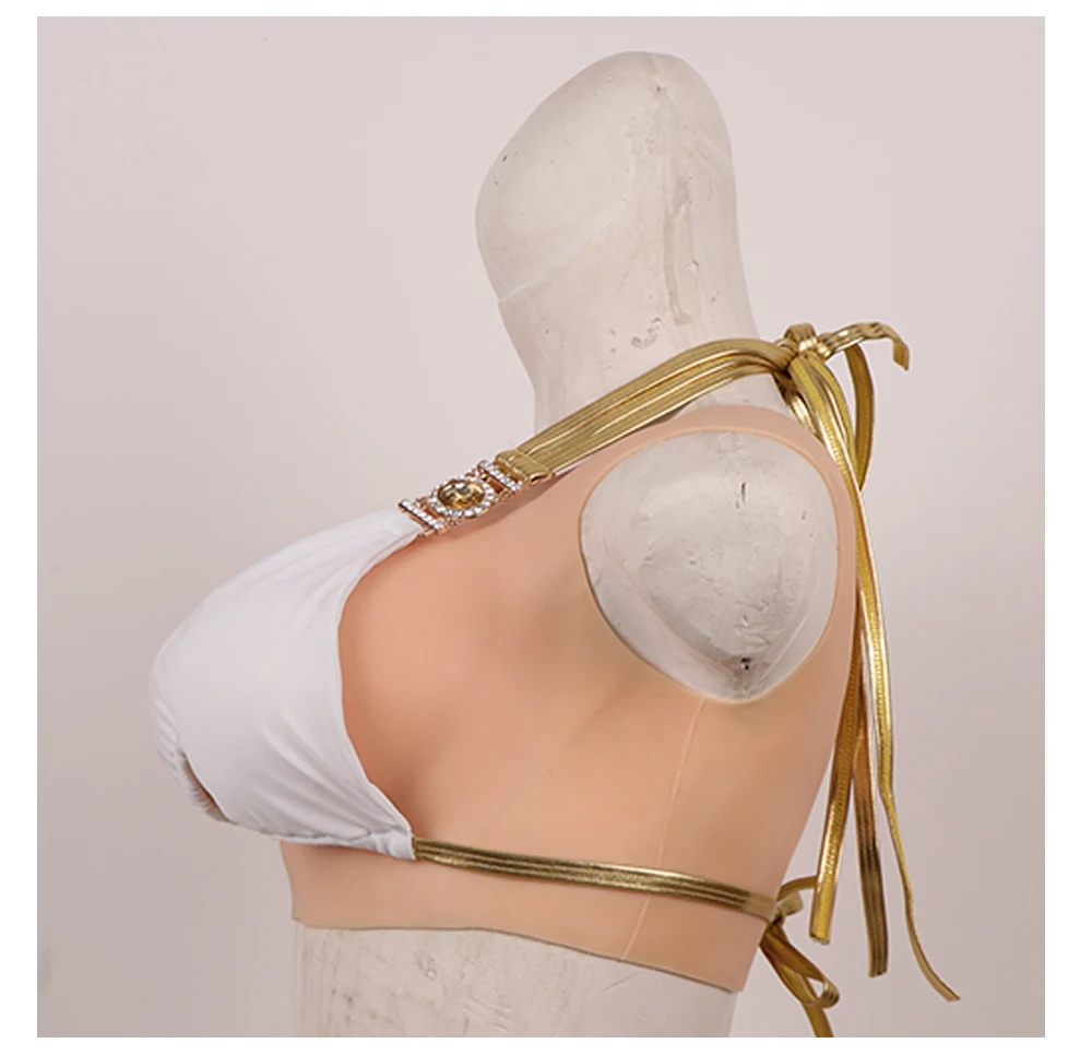Eyung 70C CUP Upgrade Silicone Breast Forms Fake False Boobs Mastectomy Transvestite Crossdresser Transgender Silicone Breast (6)