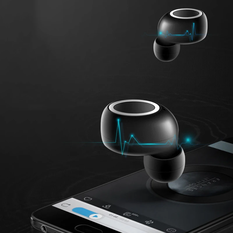 Rsionch TWS 5,0 Bluetooth наушники 3D стерео беспроводные наушники с двойным микрофоном блок питания Bluetooth наушники спортивный наушник