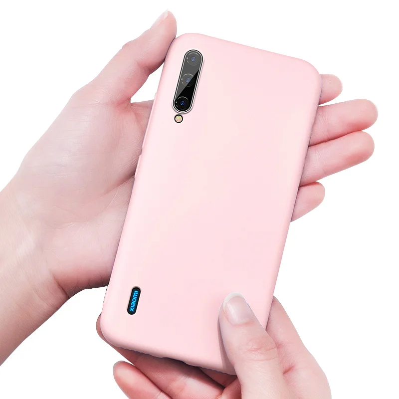 

Full Soft Silicone Case for XiaoMi Mi A3 MiA3 MA3 A 3 for XiaoMi A3 Matte Candy Color for XiaoMi A3 Fashion Cover TPU Phone Case