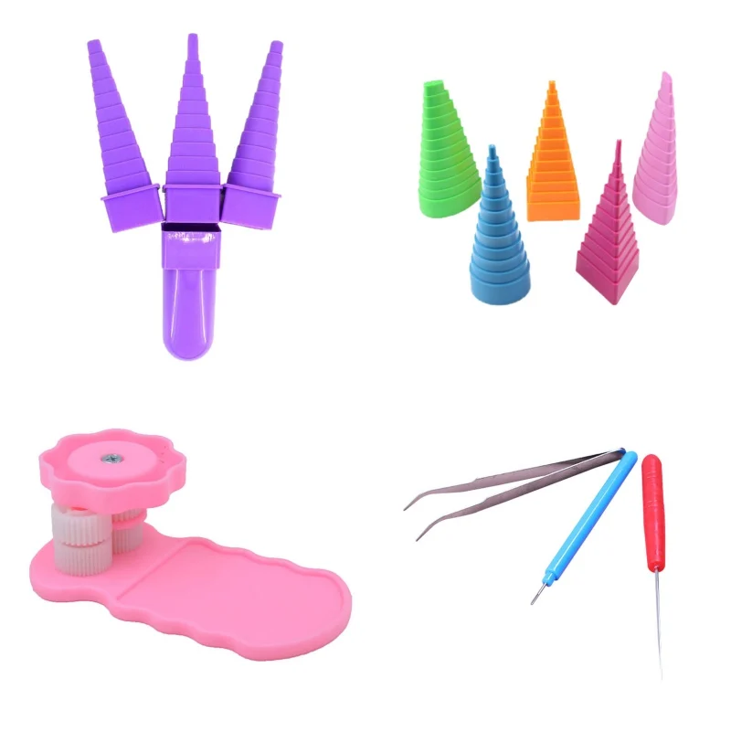 

Tweezer Quilling Needles Slotted Pen Tool Kit Paper Quilling Tool Plastic Wave Paper-rolling Crimping For Party Paper Tool