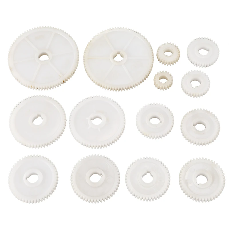 

Mini Lathe Gear, Home Small Lathe Gear 14 Pieces Plastic Screwdriver Gear Kit for CJ0618 Series Lathe