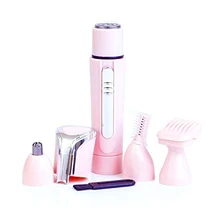 4 в 1 портативный электрический триммер для удаления волос в носу триммер для бровей безболезненный женский инструмент для удаления волос на лице уход за кожей