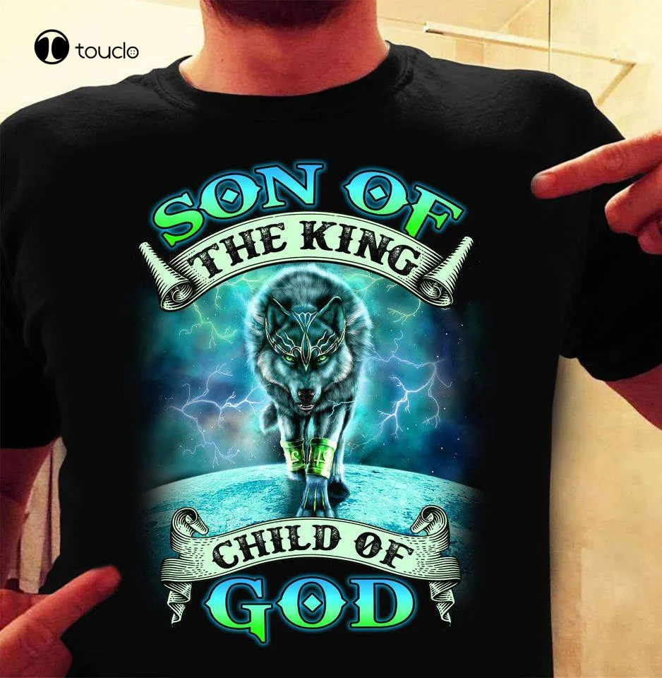 Wolf T Shirt Child Of God Jesus 