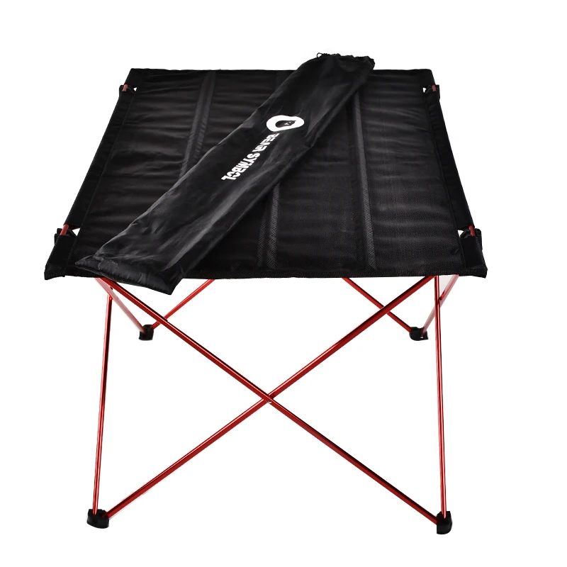 Outdoor Furniture Table Red Folding Camping Table Light Color Weight Ultralight Desk Fishing Tables