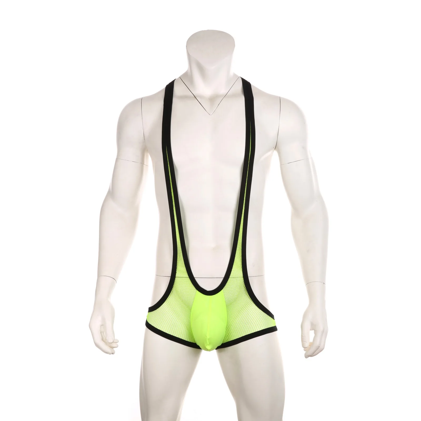 CLEVER-MENMODE Male Sexy Thong Men's Strap Underwear Mankini Men Leotard Thongs Bodysuit Bondage Lingerie Man Body Costume Stage men underwear