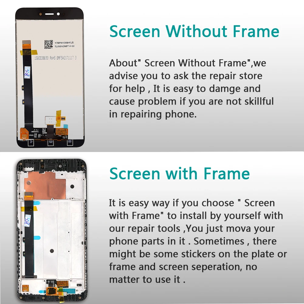 ЖК дисплей Vancca 5 дюйма IPS для Xiaomi Redmi Note 5A 2 Гб ОЗУ сенсорный экран дигитайзер в