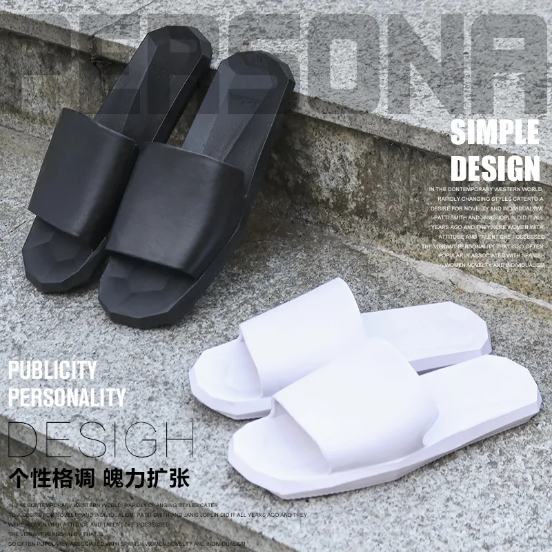 

Home Cool Korean-style Sandals Women's Household Soft-Sole Bathroom Anti-slip Men's Indoor Household Couples