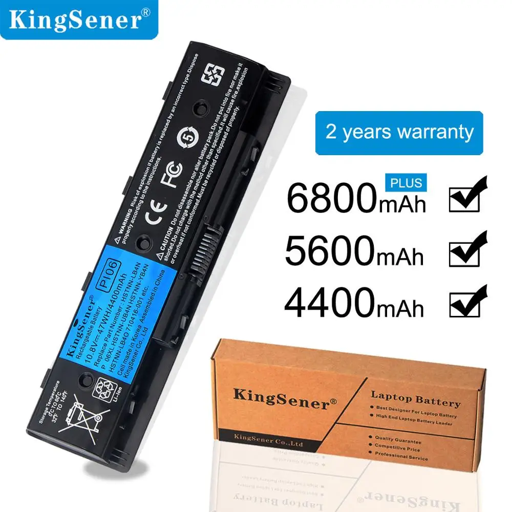 KingSener Корея сотовый PI06 Батарея для hp Enyy 14 15 17 серии для hp Pavilion 14-E051TX HSTNN-LB4N HSTNN-UB4O 710415-001 аккумулятор большой емкости Pi06 PI09