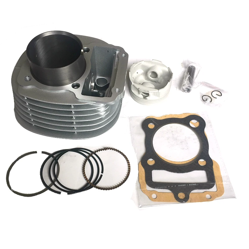 Kit Cilindro Moto Cilindro Cilindro Anello Pistone Valvola Paraolio Tampone Di Carta Per Keeway Rkv Rkf 125 150 Rkv150 Rkf150