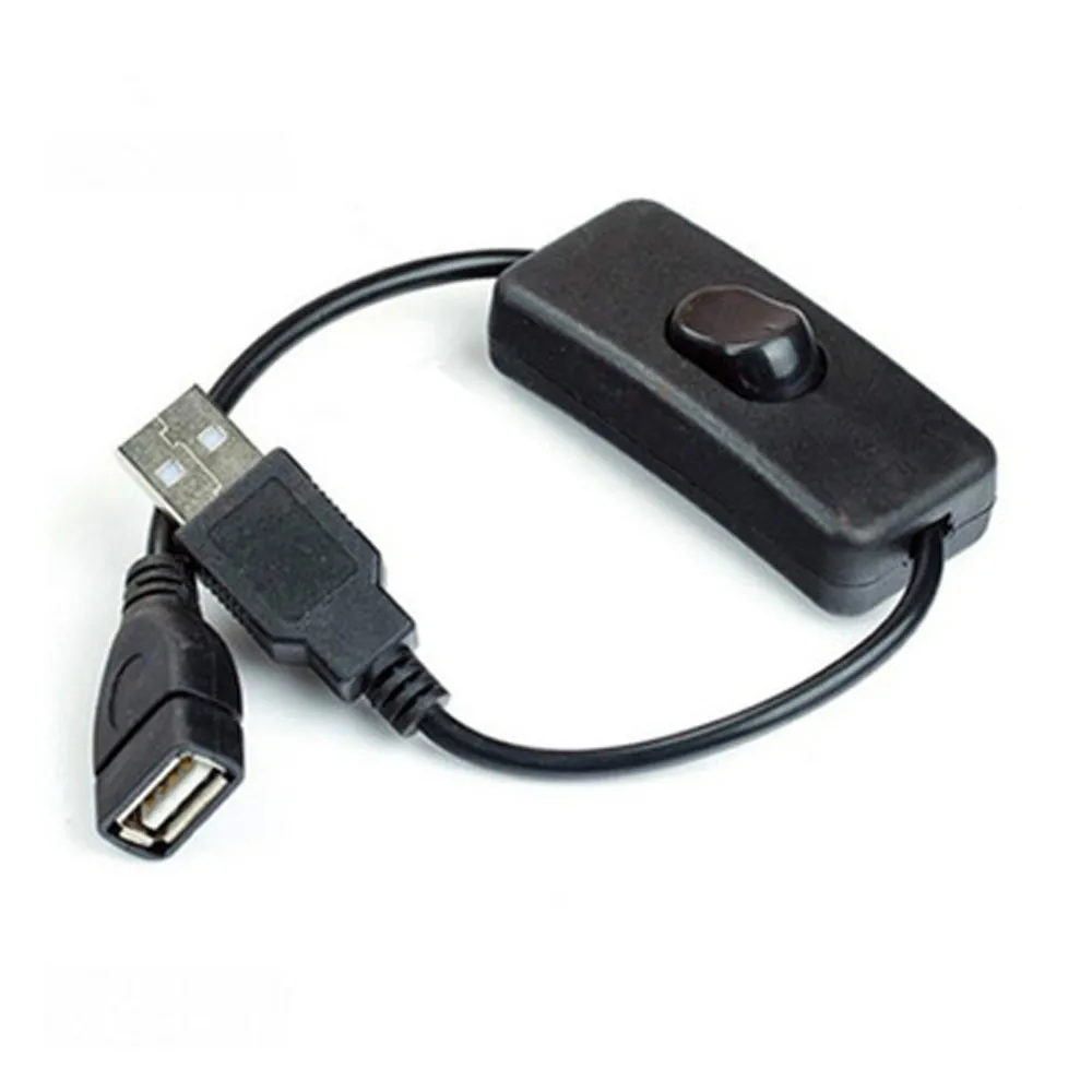 28 см USB кабель с выключателем вкл/выкл Удлинительный переключения для лампа