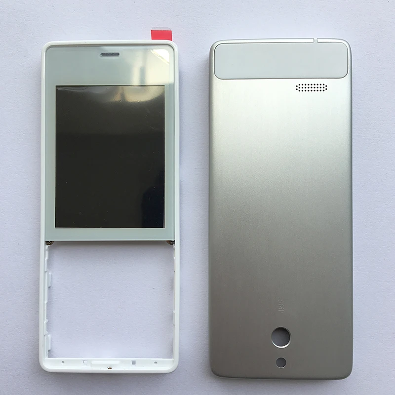 Для Nokia 515 RM-952 металлический задний корпус батареи+ Лицевая передняя рамка с логотипом без клавиатуры