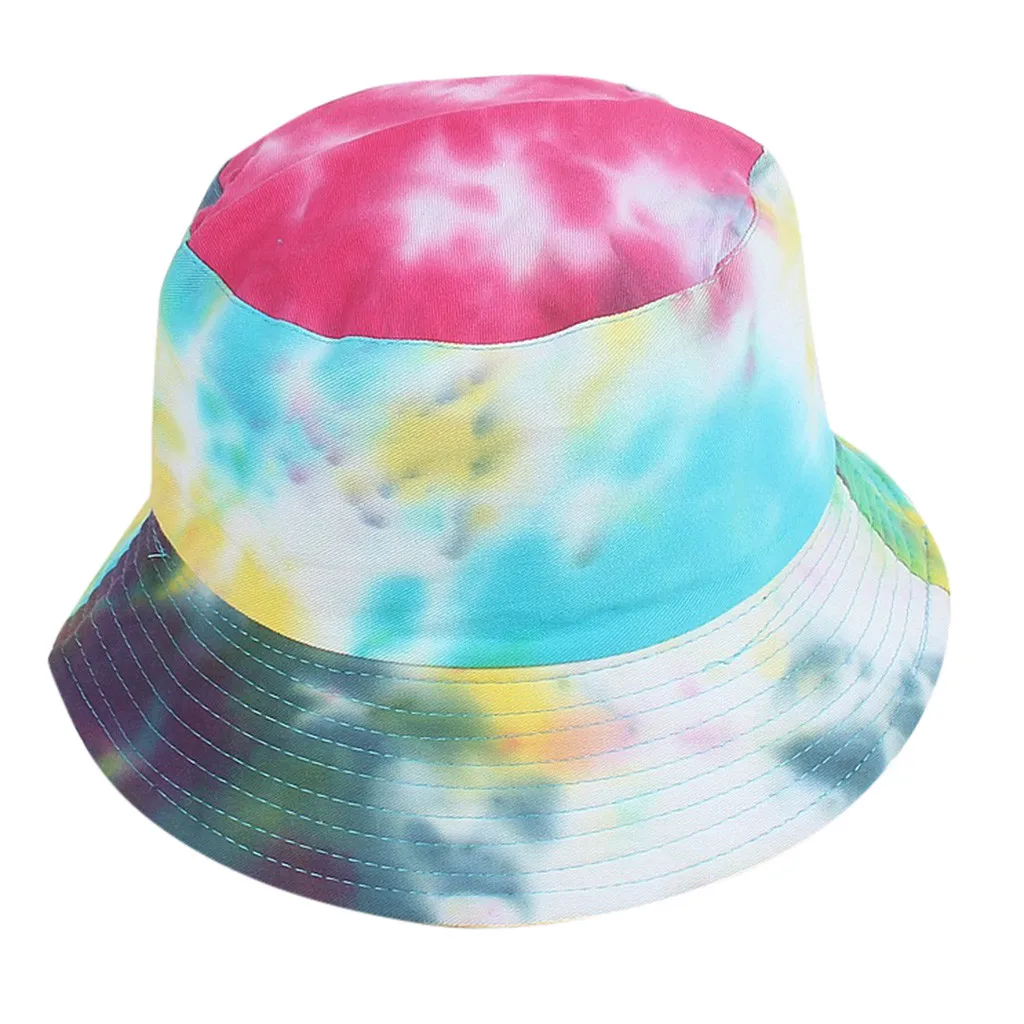 

Cotton Adults Bucket Hat Cap Fishing Fisherman Beach Festival Summer Hat Tie Dye Straw Hat Sombrero Mujer Casquette Gorra Hombre