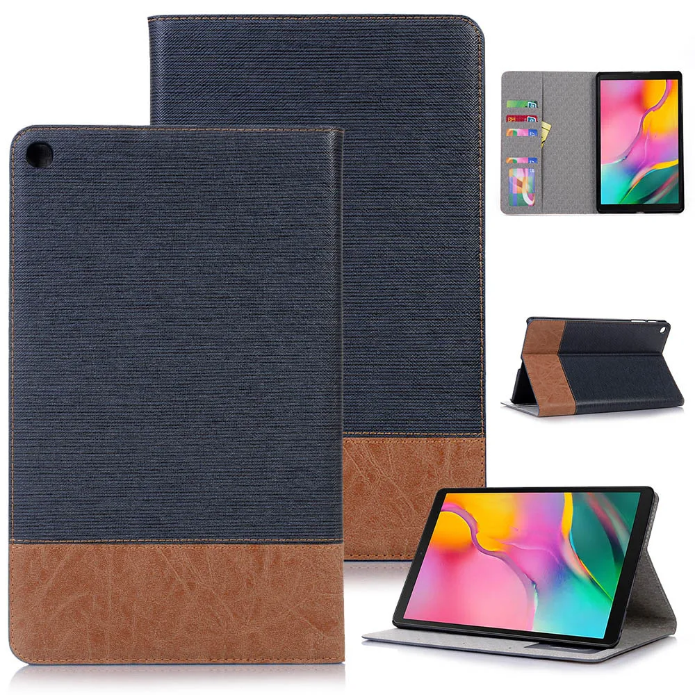 Чехол для Samsung Galaxy Tab A 8 0 дюймов S Pen SM-P200 SM-P205 2019 планшет с кармашком карточек