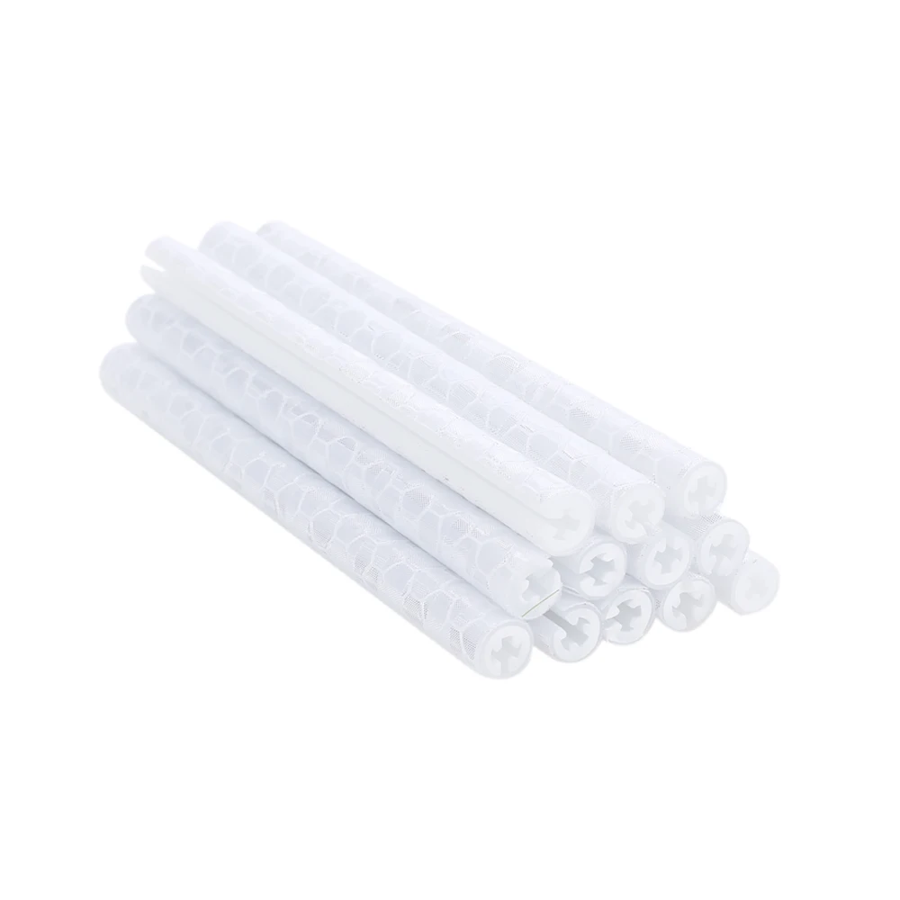 12 шт. велосипедный велосипед Велоспорт обод колеса трубка для спицы светоотражающий открытый белый