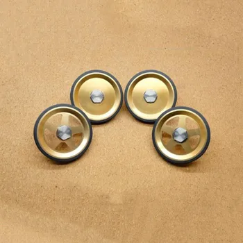 

2 version folding bicycle aluminum easy wheel ultra light 66mm for brompton big easy wheel gold