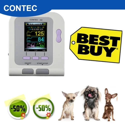 Vet Veterinary OLED digital Blood Pressure &amp Heart Beat Monitor NIBP CONTEC08A | Красота и здоровье