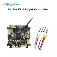 Happymodel Crazybee F4 Pro V2.0 Mobula7 HD 1-3S Контроллер полета w/5A ESC и совместимый, Flysky/Frsky/приемник DSMX