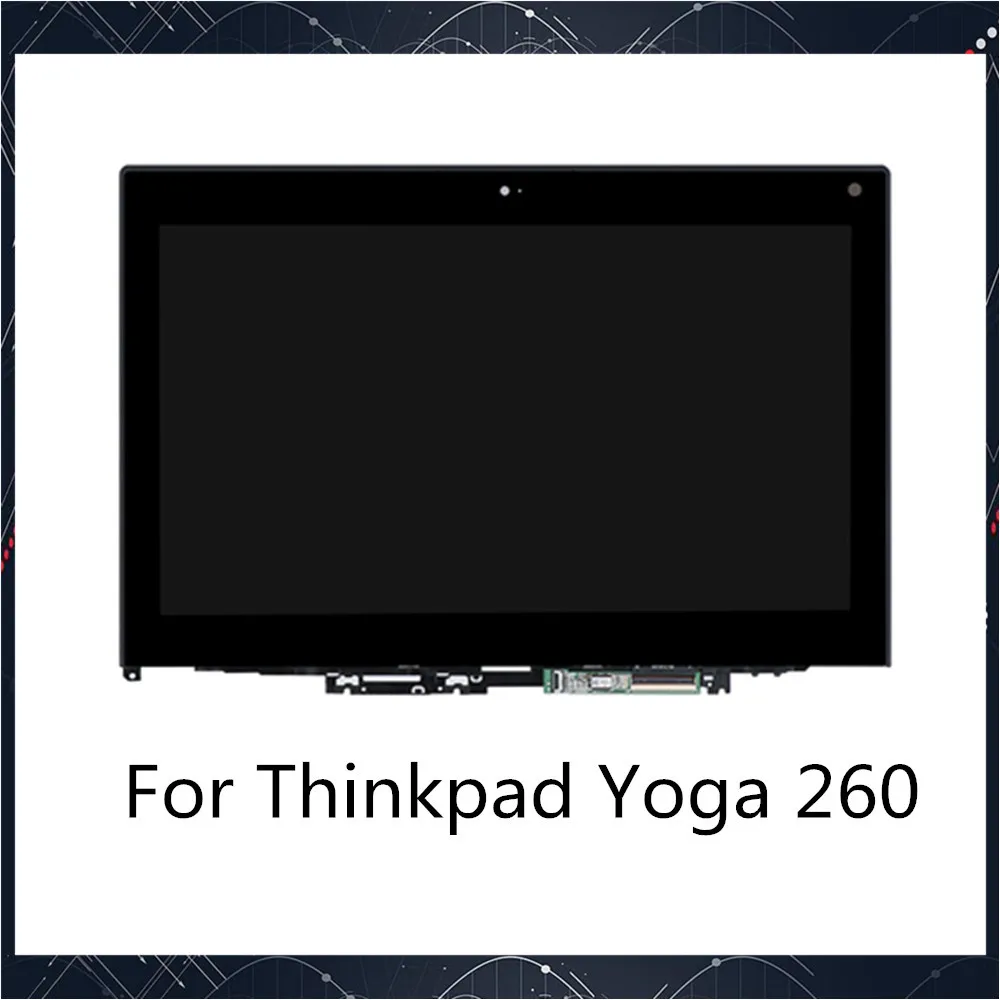 Для Lenovo Thinkpad 12 5 &quotYoga 260 сенсорный ЖК-экран в сборе дисплей YOGA260 HD 1366*768 и FHD 1920*1080