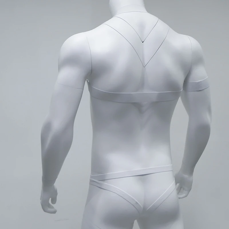 Трусы-джоки набор для мужчин Сексуальные Эластичный ремень для крепления на плече или груди модная портупея тела грудной бандаж белье с поясом костюм руку повязка на запястье