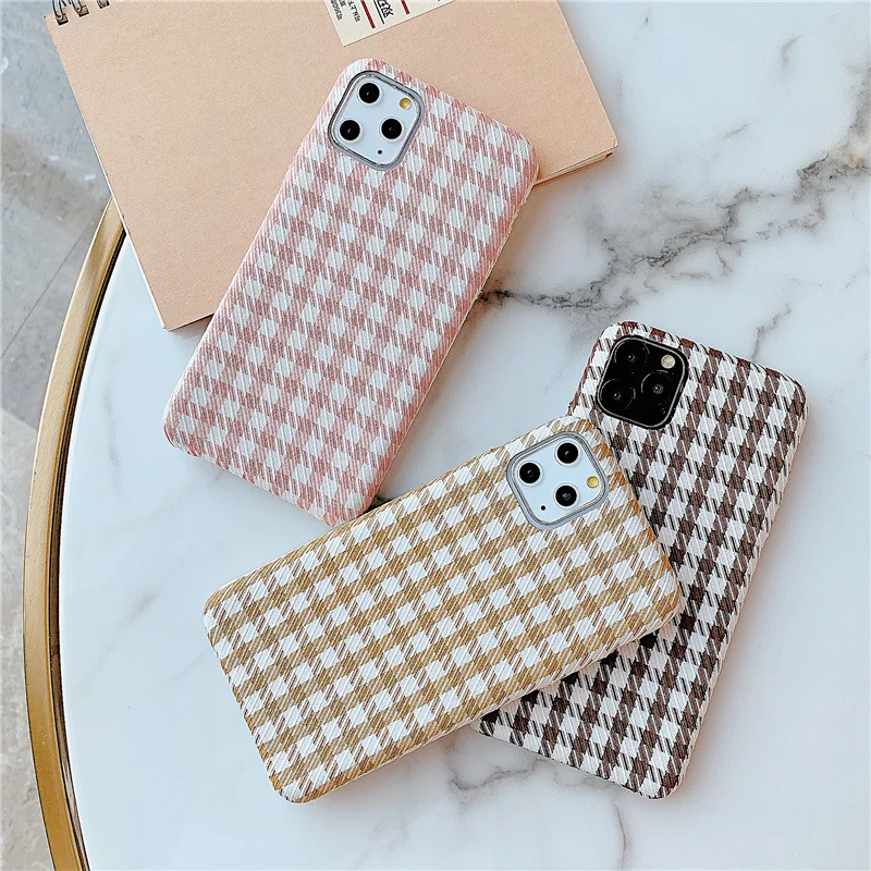Модный однотонный тканевый чехол для iPhone 11 Pro Max XS X XR 6 S 7 8 Plus мягкий силиконовый