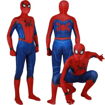 

New Design Spider Man Home Coming Cosplay Costume Zentai Spiderman Superhero Bodysuit Suit Jumpsuits