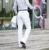 2021 новый стиль мужские джинсы bootcut брюки бизнес повседневные расклешенные брюки выпускной белый вечернее платье брюки размер 28-37