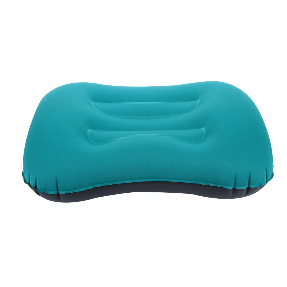 Надувная подушка подбородник оздоровительные подушки складной нейлон воздушная подушка для шеи самолет путешествия унисекс подушка для