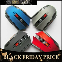 2,4 ГГц мини беспроводная оптическая игровая мышь и USB приемник для ПК ноутбука