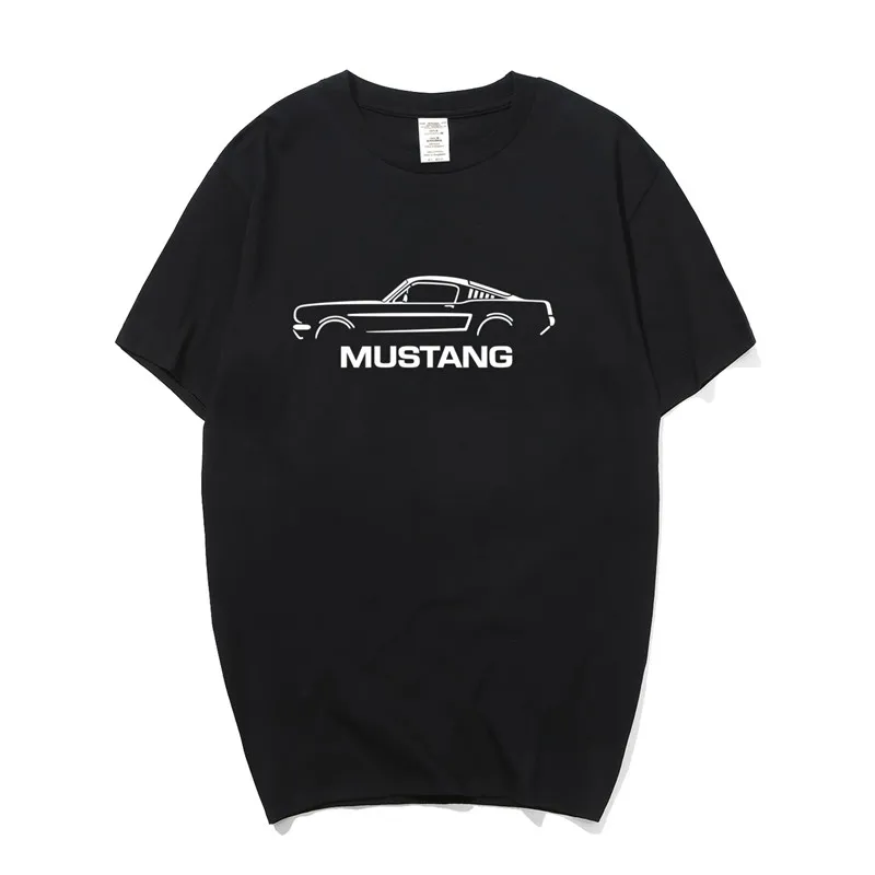 Ford Mustang футболка для мужчин футболки с короткими рукавами футболки топы LH-037