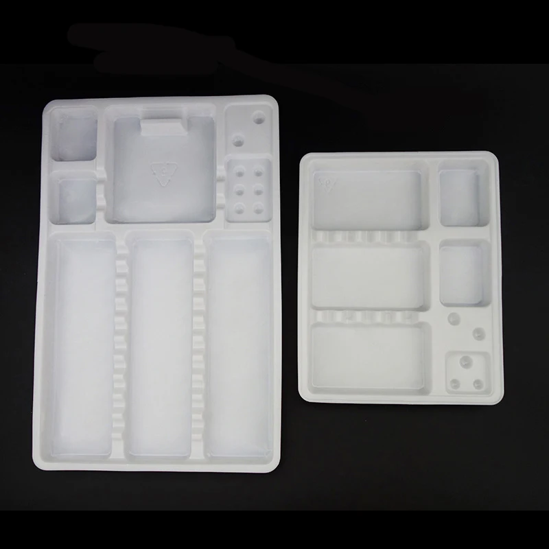 10pcs Permanent Makeup Accessories Disposable Washable PVC Tattoo Tools Tray Holder Organizer Pigment Storage Dentist Supply makeup tool set makeup tool