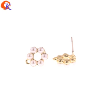 

Cordial Design 100Pcs 11*12MM Jewelry Accessories/Earring Stud/Imitation Pearl/Round Shape/DIY Making/Hand Made/Earring Findings