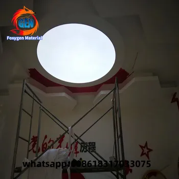 

Lacquer matt Satin and Translucent pvc stretch ceiling fabric