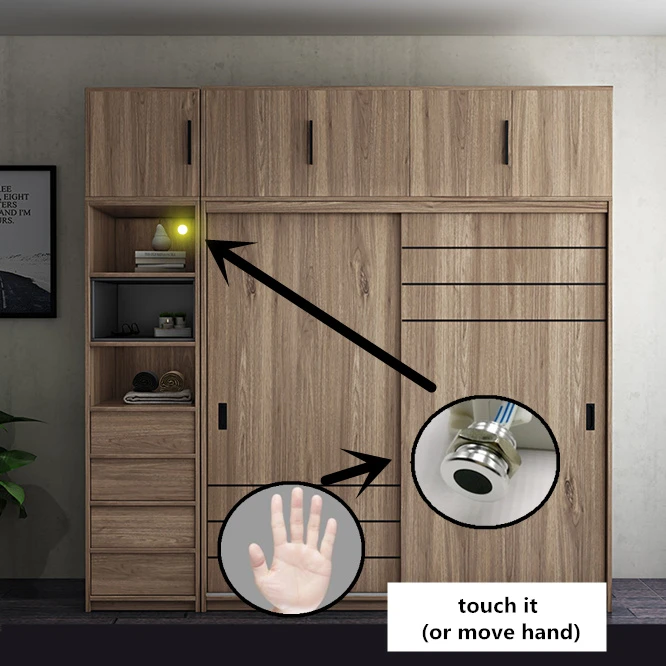 move hand 3 года гарантии две модели переключатель ИК-датчика 500 Вт AC85V-250V инфракрасный датчик сенсорный датчик движения Авто Вкл/Выкл лампы - Цвет: move hand