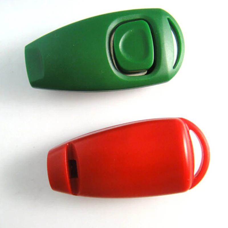 Click Dog Training Accessories Lovely Fashion Dog Click Clicker Training Products Clicker Trainer Three Colors
